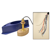 Xdcr, CHIRP-LH Wide, Bronze Thru-Hull