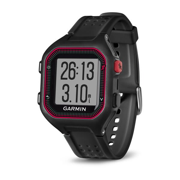 Forerunner 25, LG, Blk/Red REFURB