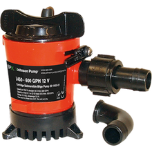 Cartridge Bilge Pump, 500GPH, 24V