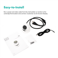 Camera, Mini Dome, 1000TVL, White