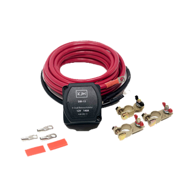 Dual Battery Isolator Kit, 12V, 140A