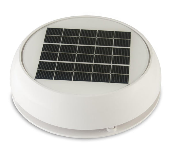 3 Day/Night Solar Vent, White