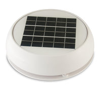 4 Day/Night Solar Vent, White