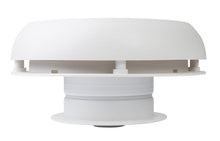 4 Day/Night Solar Vent, White