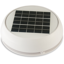 4 Day/Night Solar Vent, White