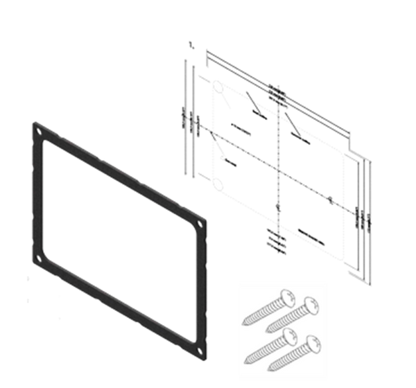 Dash Mount Kit, GO9 XSE/Vulcan 9