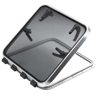 Magnus Escape Hatch, 18.5x18.5, Silver