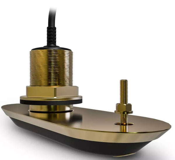 Xdcr, 3D Bronze Thru-Hull, 12 Deg. Port
