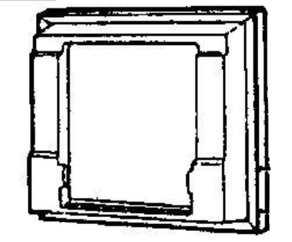 Dometic 3850382015 Refrigerator Door Panel Retainer
