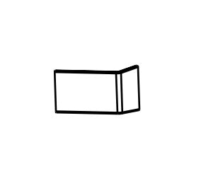 Norcold 627955 Refrigerator Door Hinge Cover