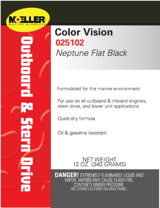 Moeller Marine Products 025102 Engine Paint