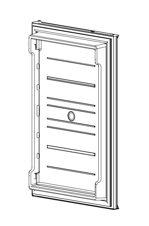 Norcold 638534 Refrigerator Door