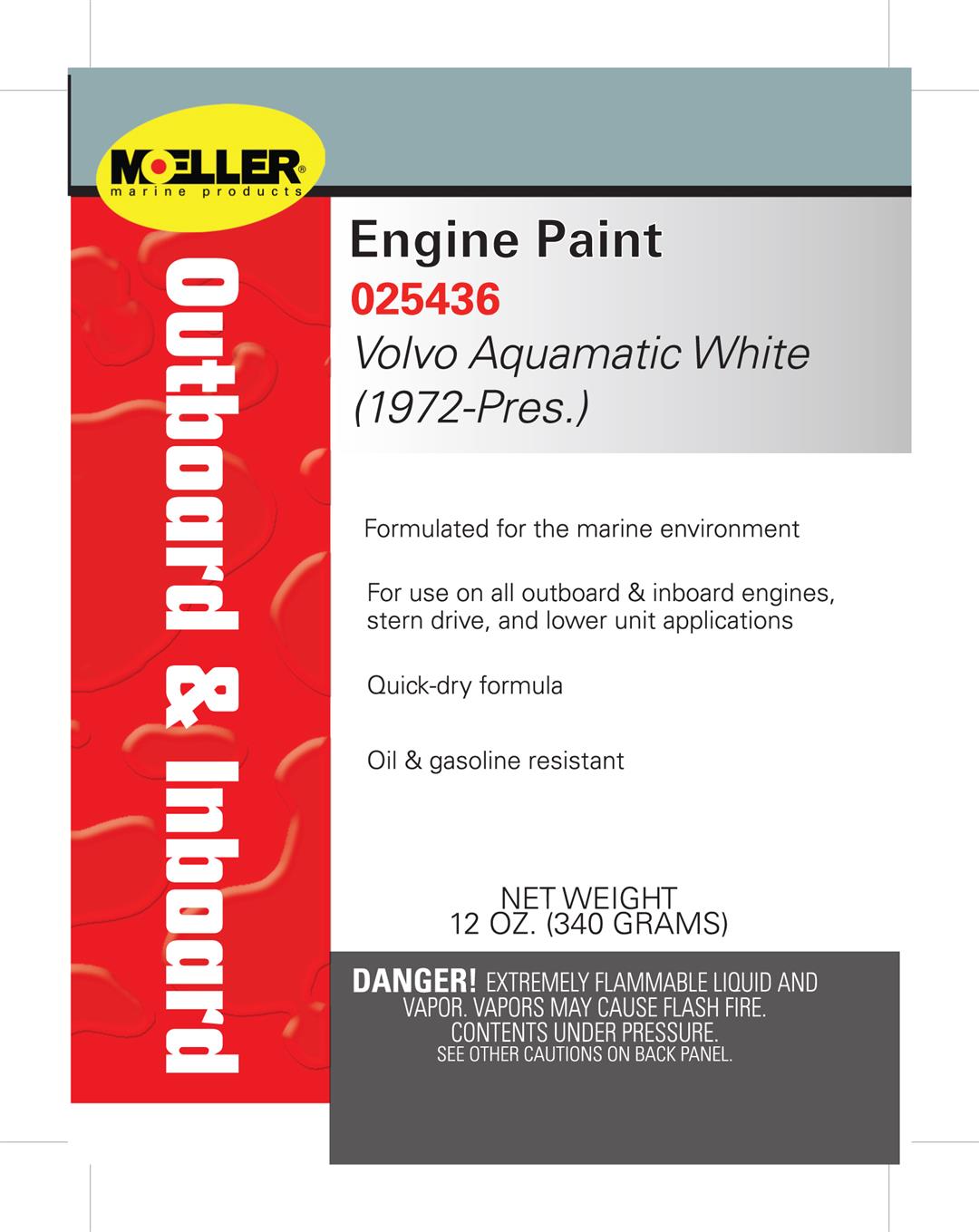 Moeller Marine Products 025436 Engine Paint | Moeller | NVN Marine