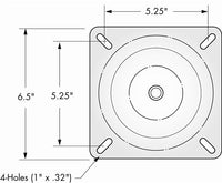 Attwood Marine SP19000 Boat Seat Mount