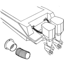 T-H Marine RF2DP Outboard Motor Control Cable Flange
