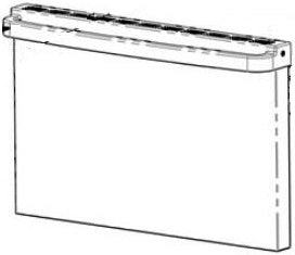 Dometic 50185 Stove Oven Door