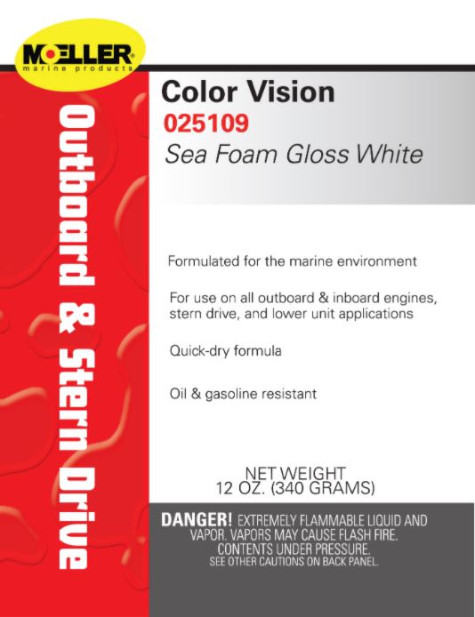 Moeller Marine Products 025109 Engine Paint