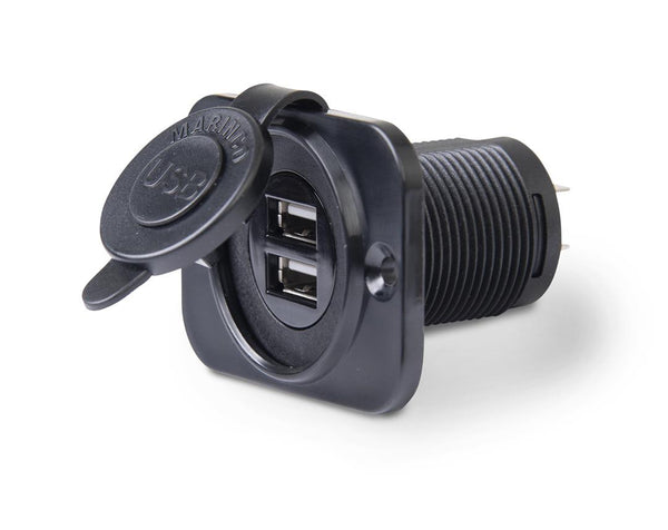 Marinco 12VDUSBNB Power Port Socket