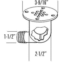 T-H Marine CSD92DP Boat Scupper