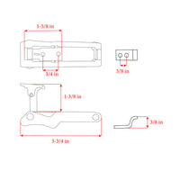 WhiteCap Industries 6038C Drawer Latch