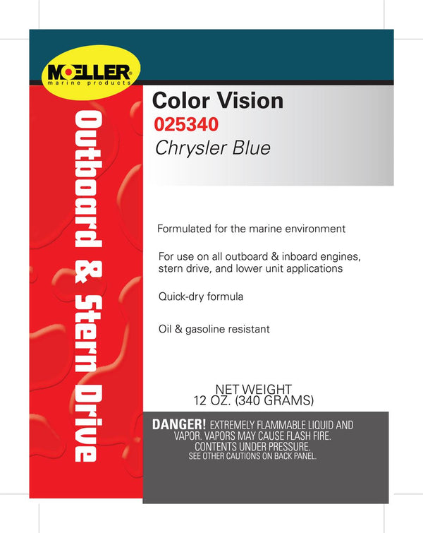 Moeller Marine Products 025340 Engine Paint
