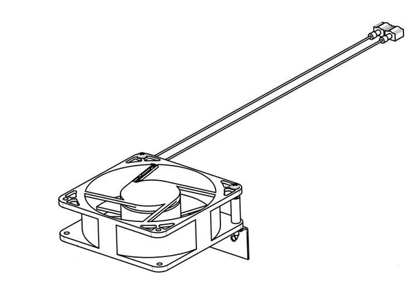 Norcold 639702 Refrigerator Cooling Fan Assembly