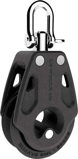 Lewmar 29901321BK Sailboat Block