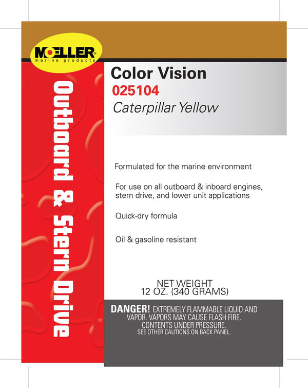 Moeller Marine Products 025104 Engine Paint