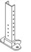 Dometic 310811009M Awning Carport Foot