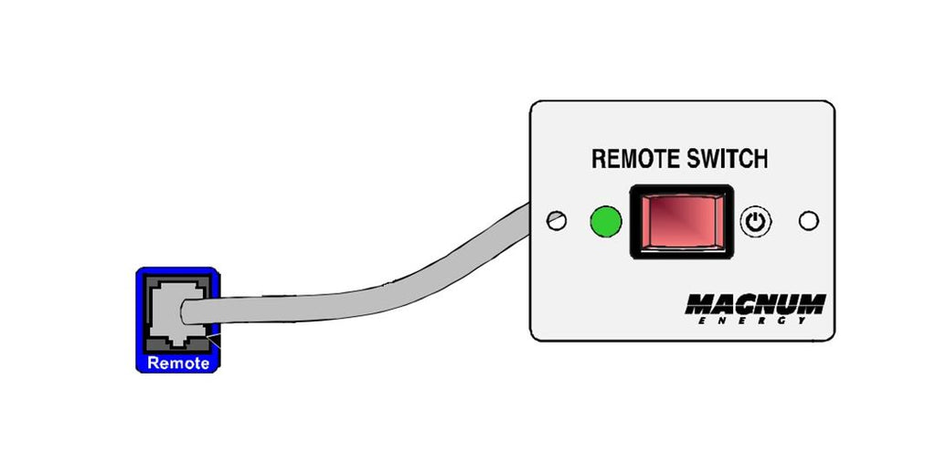 Magnum Energy CSWRS Power Inverter Remote Control | Accessories | NVN ...