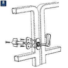 T-H Marine GL1DP Pontoon Boat Gate Latch
