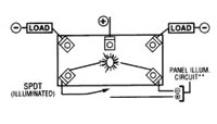Sierra Marine TG40320 Multi Purpose Switch