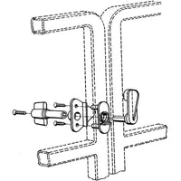 T-H Marine GL2DP Pontoon Boat Gate Latch