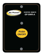 Go Power 66886 Power Inverter Remote Control