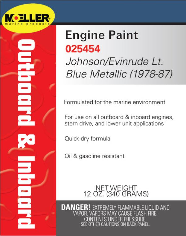 Moeller Marine Products 025454 Engine Paint