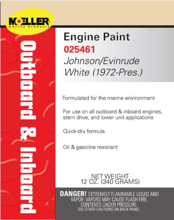 Moeller Marine Products 025461 Engine Paint