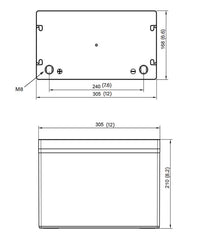 Relion Battery RB80 Battery
