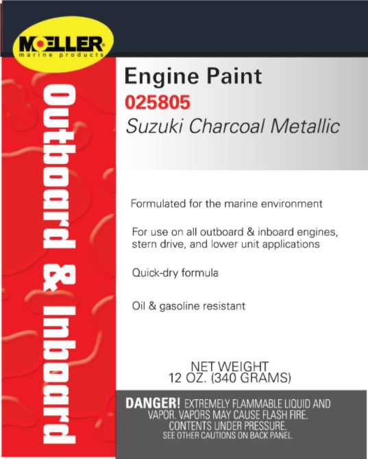 Moeller Marine Products 025805 Engine Paint