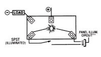 Sierra Marine TG40300 Multi Purpose Switch