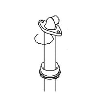 Norcold 620039 Ice Maker Water Tube Fitting