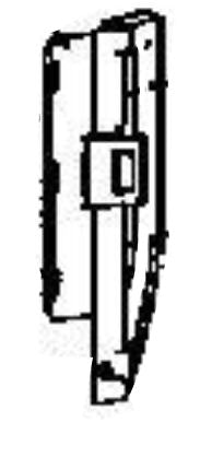 Dometic 3850558010 Refrigerator Door Handle