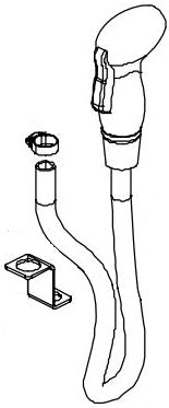 Dometic 385319054 Toilet Vacuum Breaker