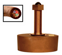 Furuno CA50/200/12M Bronze Thru-Hull Transducer, 1kW (No Plug)