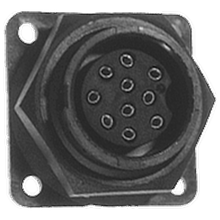 Conxall CX-4010 - 10-Pin Panel Mount-Mate for CX-1010