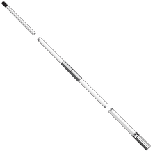 AC Antennas PD55-5 - 2PC HD Omnidirectional Fiberglass, 1" 14TPI Ferrule, Includes 6m Cable