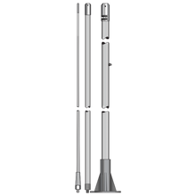 AC Antennas KUM803DM - 3 Section 1200W Antenna for Deck Mounting