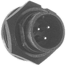 Conxall CX-413-C - 3-Pin Chassis (.062-Pin OD)