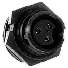 Conxall CX-423 - 3-Pin Panel Mount (.040 Pin OD)