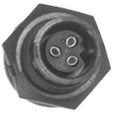 Conxall CX-433 - 3-Pin Panel Mount (.062 OD)