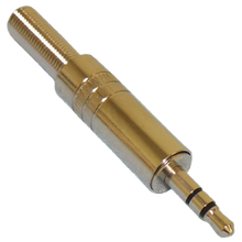 Philmore T-S - 3.5mm Miniature, Stereo (Metal)